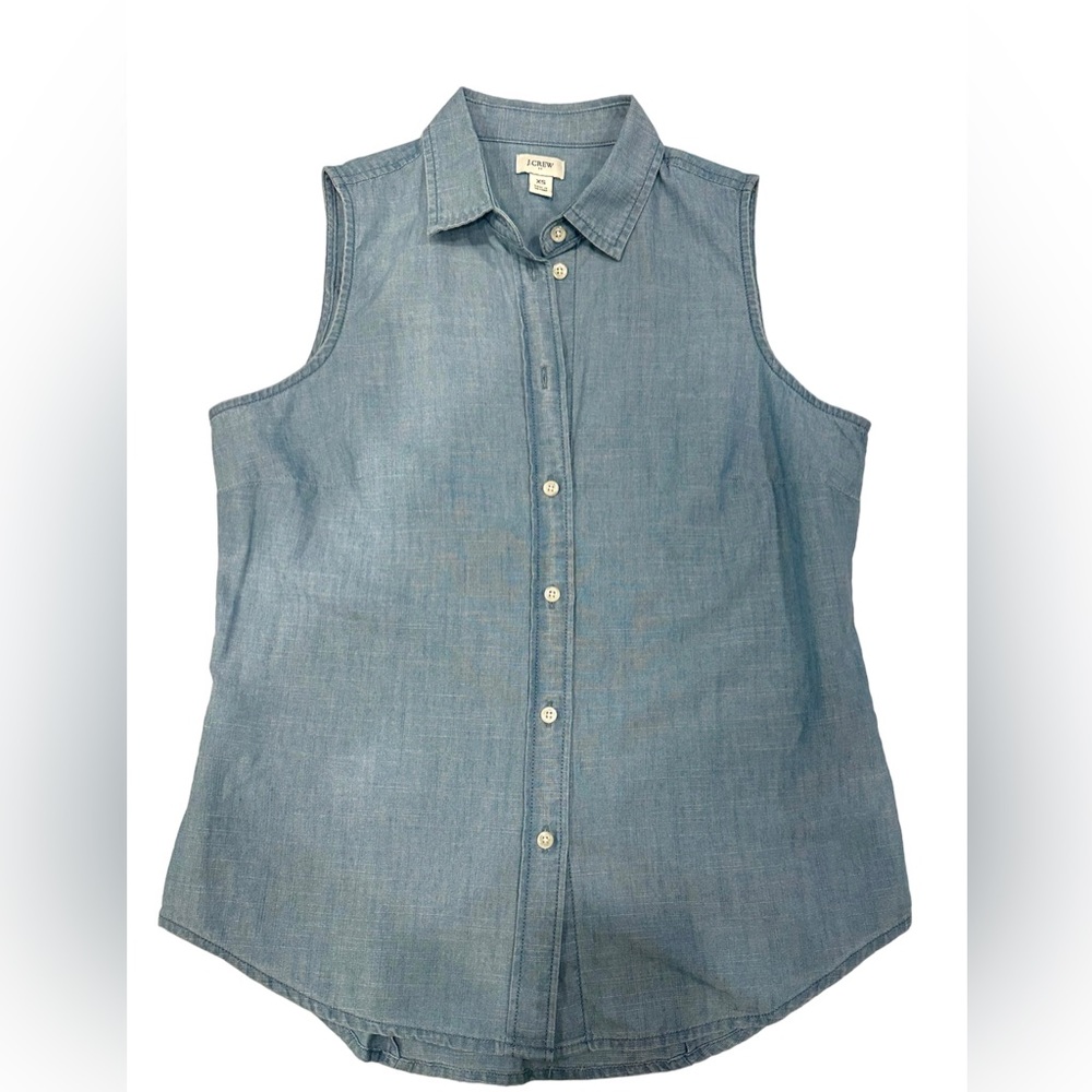 J.Crew denim tank top